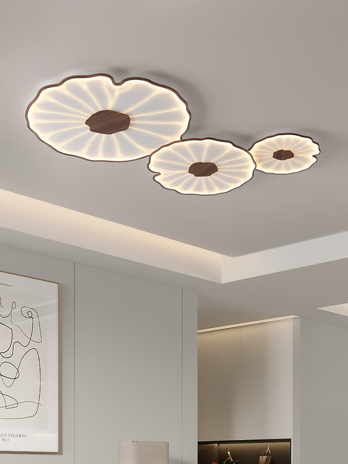 Ripple Flush Ceiling Light