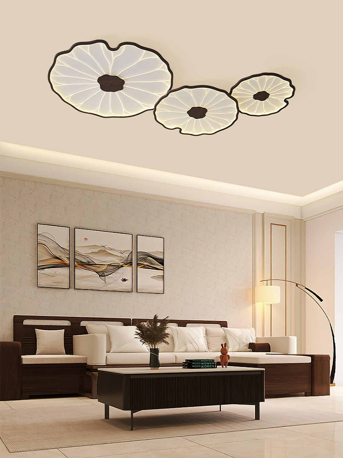 Ripple Flush Ceiling Light