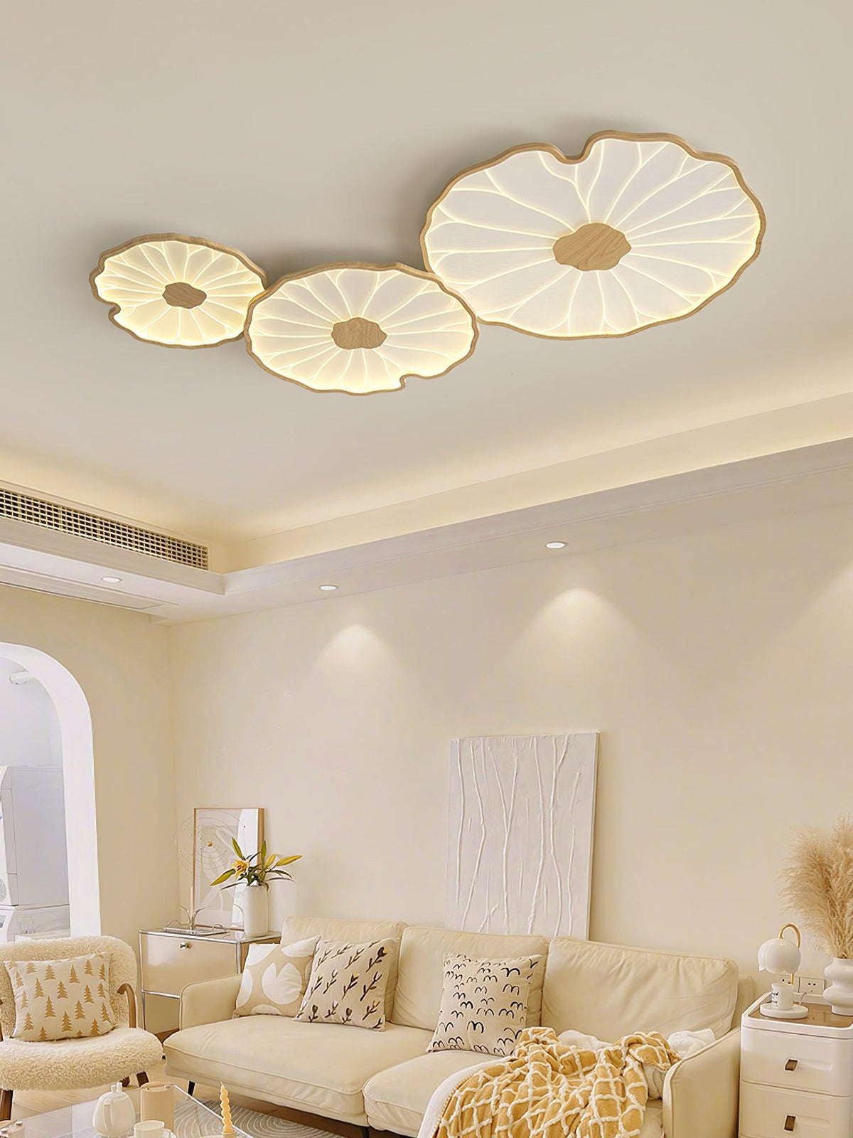 Ripple Flush Ceiling Light