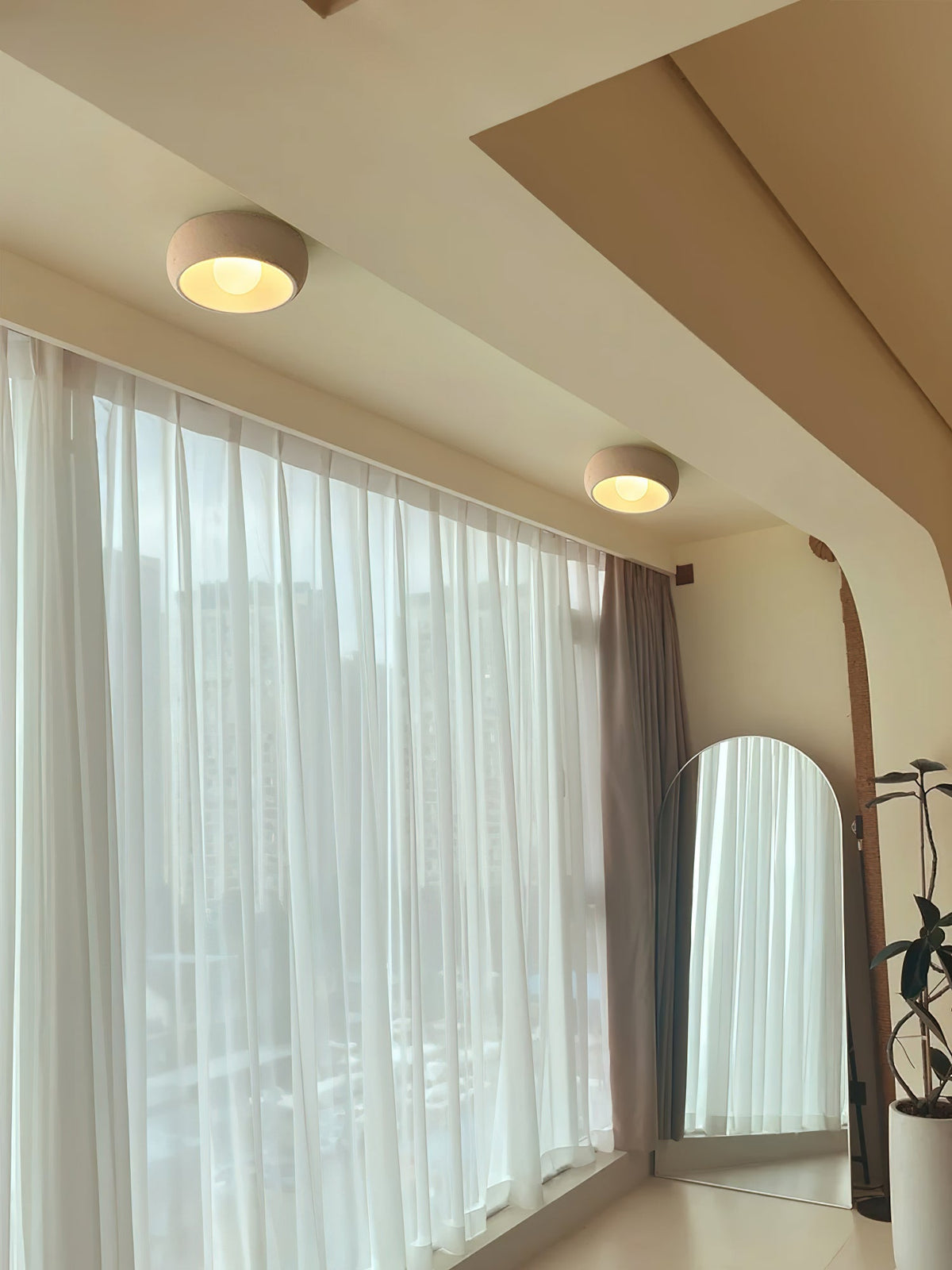 Soft Bowl Ceiling Light