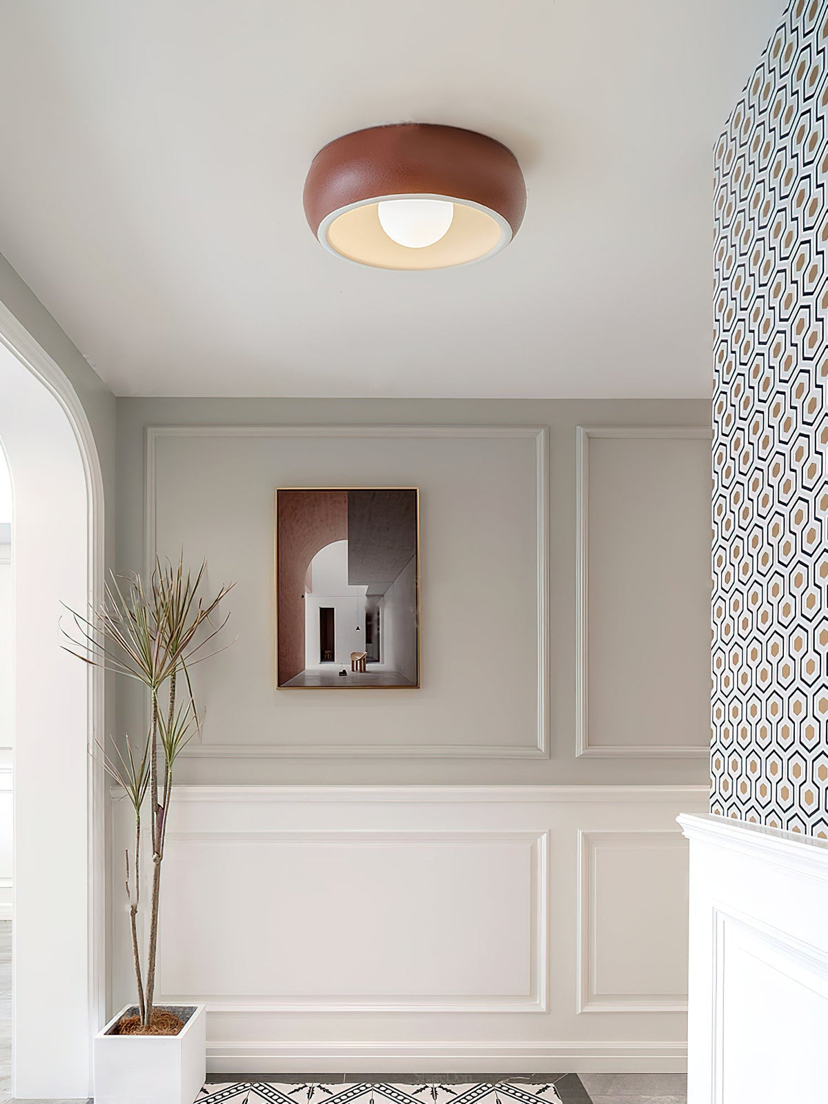 Soft Bowl Ceiling Light