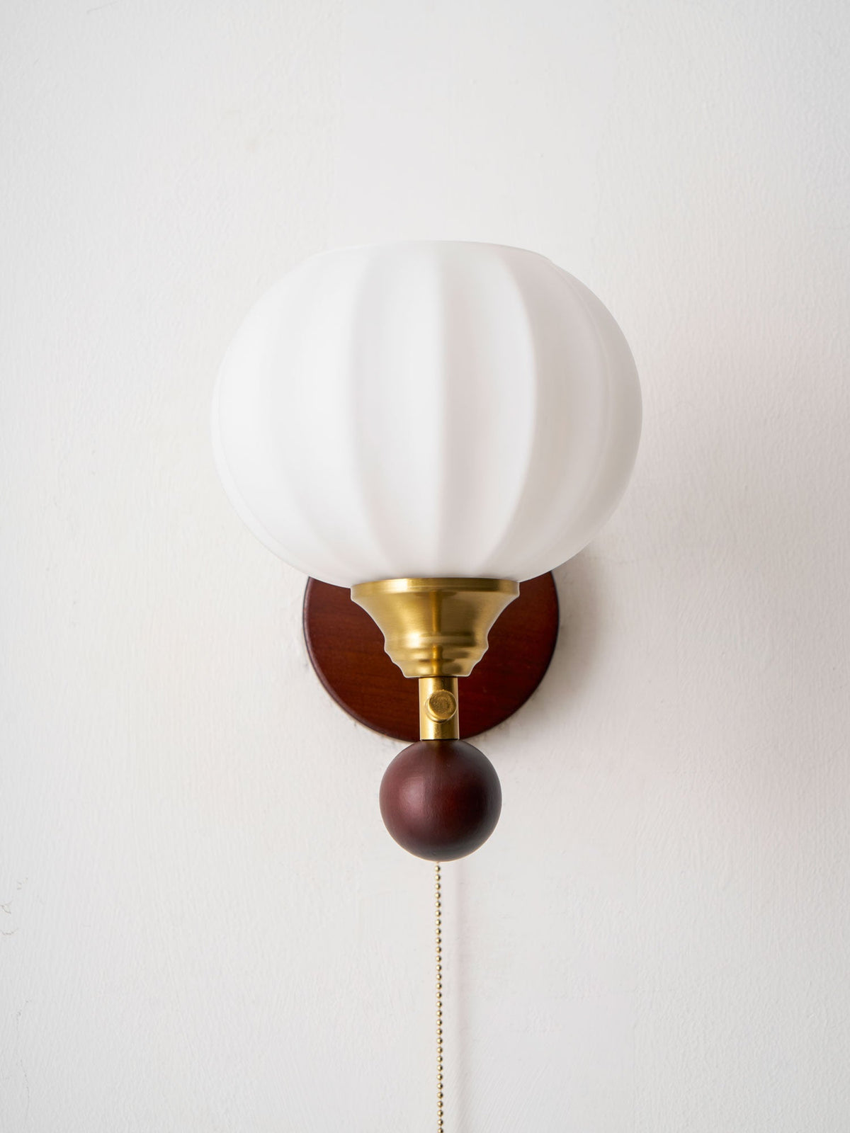 Reed Globe Wall Light