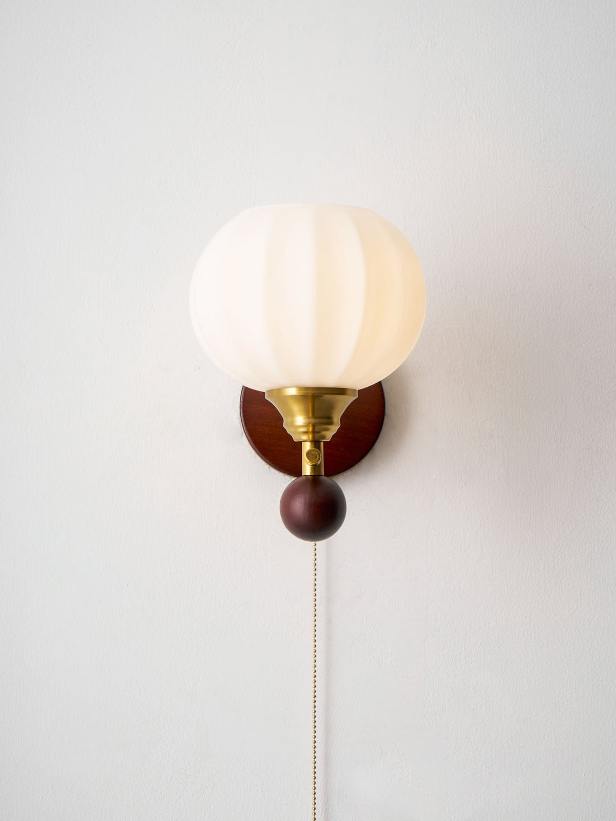 Reed Globe Wall Light