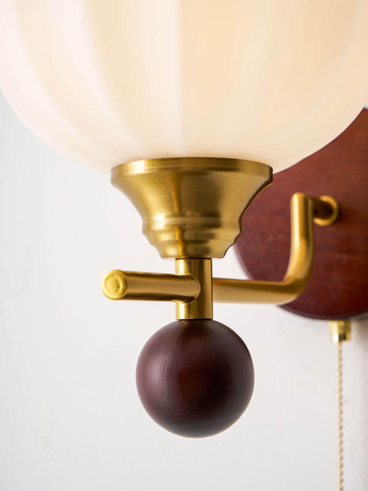 Reed Globe Wall Light