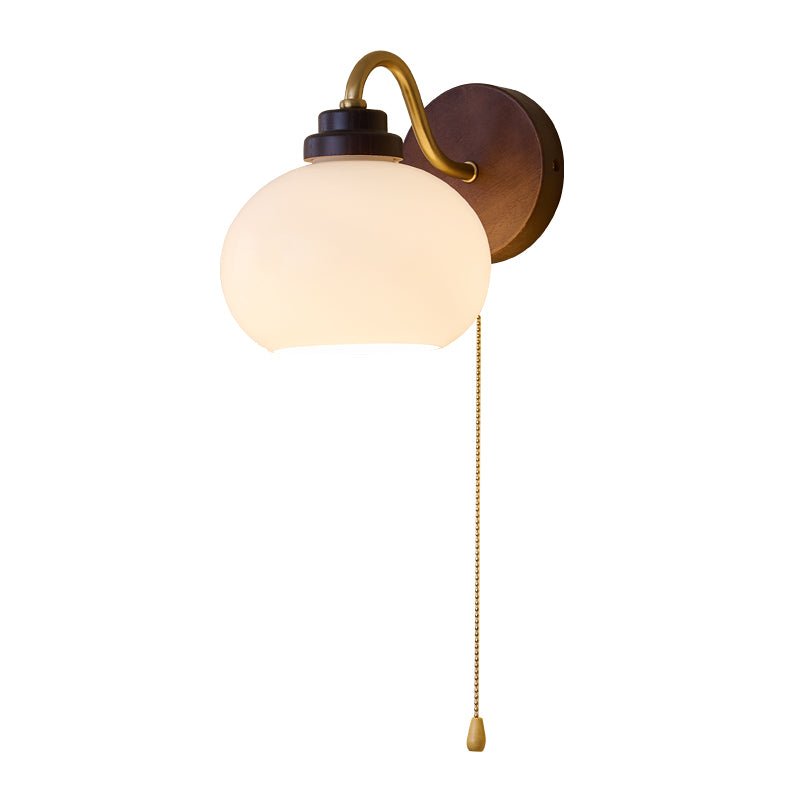 Reed Globe Wall Light