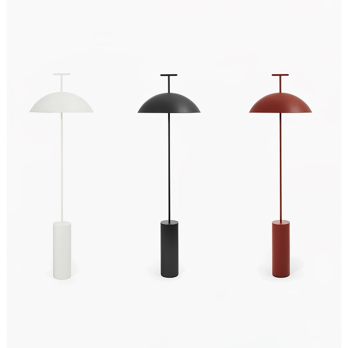 Obsidian Dome Floor Lamp