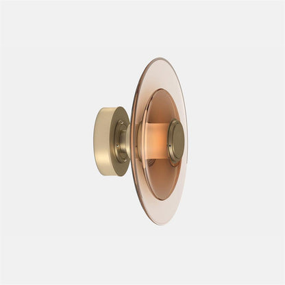 Tint Disc Wall Light