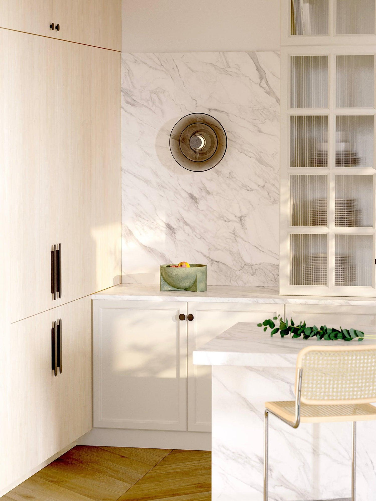 Tint Disc Wall Light