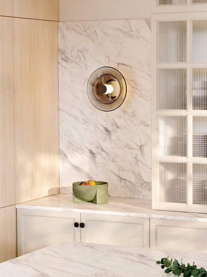 Tint Disc Wall Light