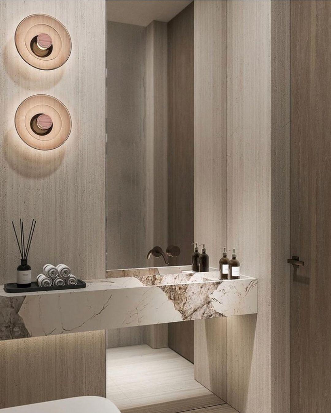 Tint Disc Wall Light