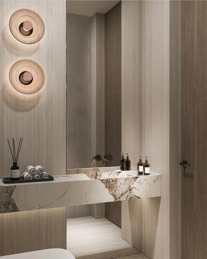 Tint Disc Wall Light