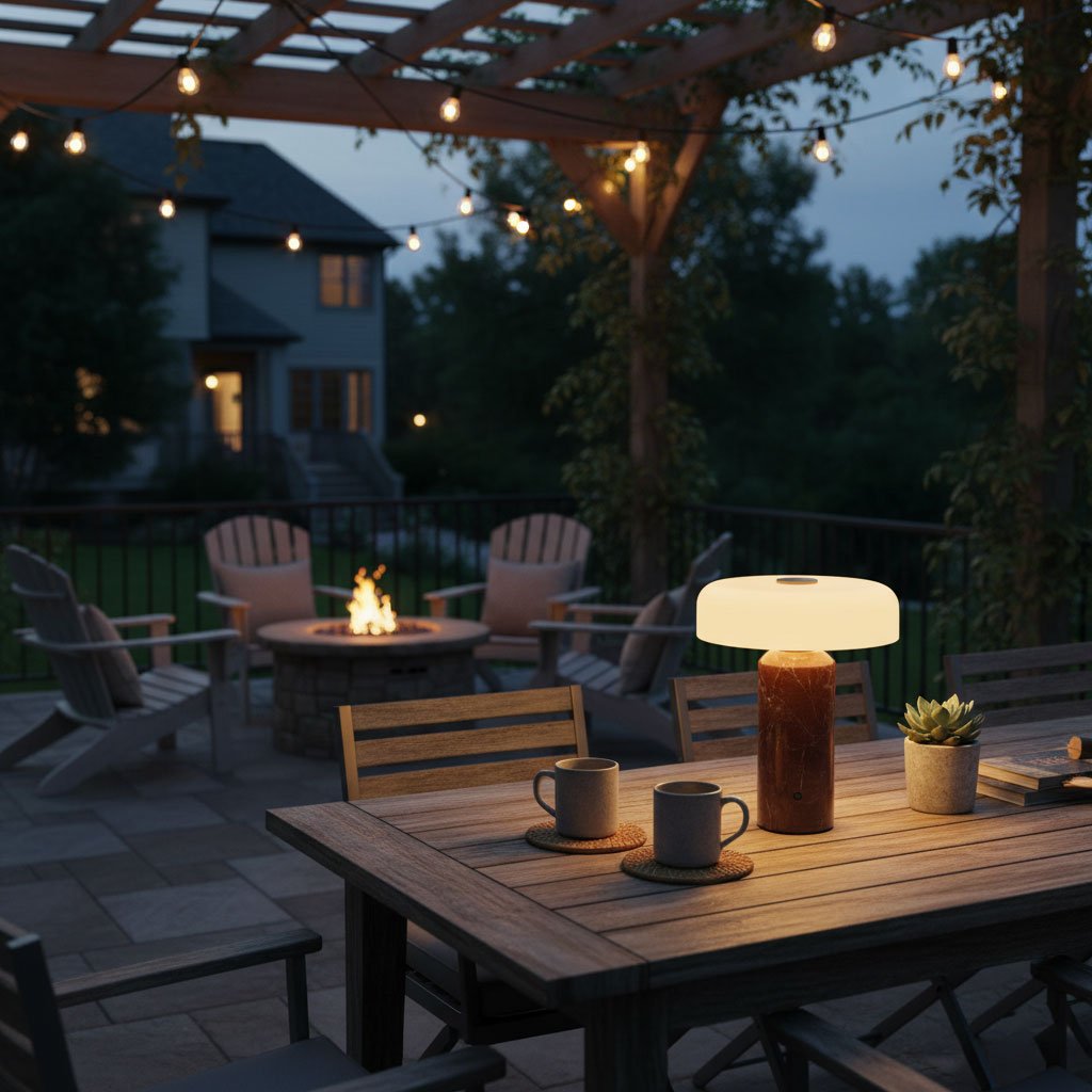 Vein Cap Table Lamp