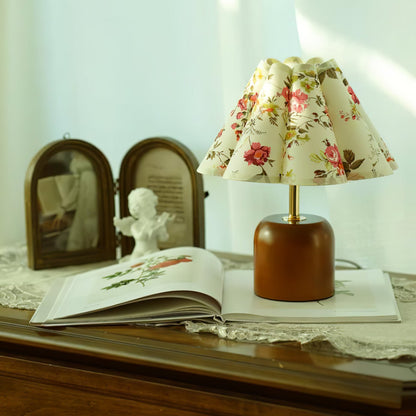Sage Pleat Table Lamp