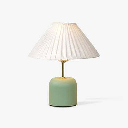 Sage Pleat Table Lamp