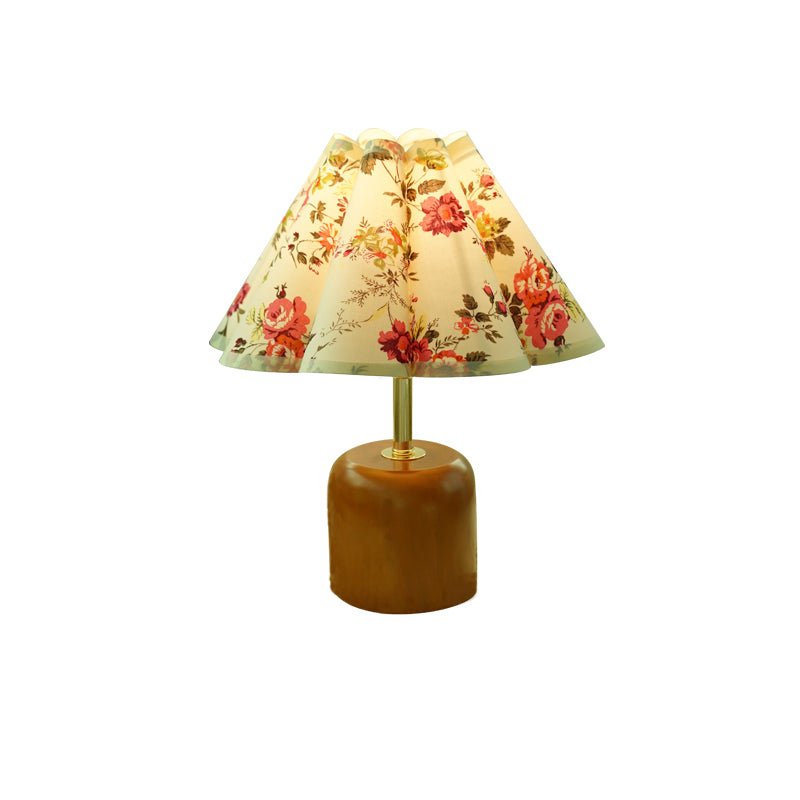 Sage Pleat Table Lamp