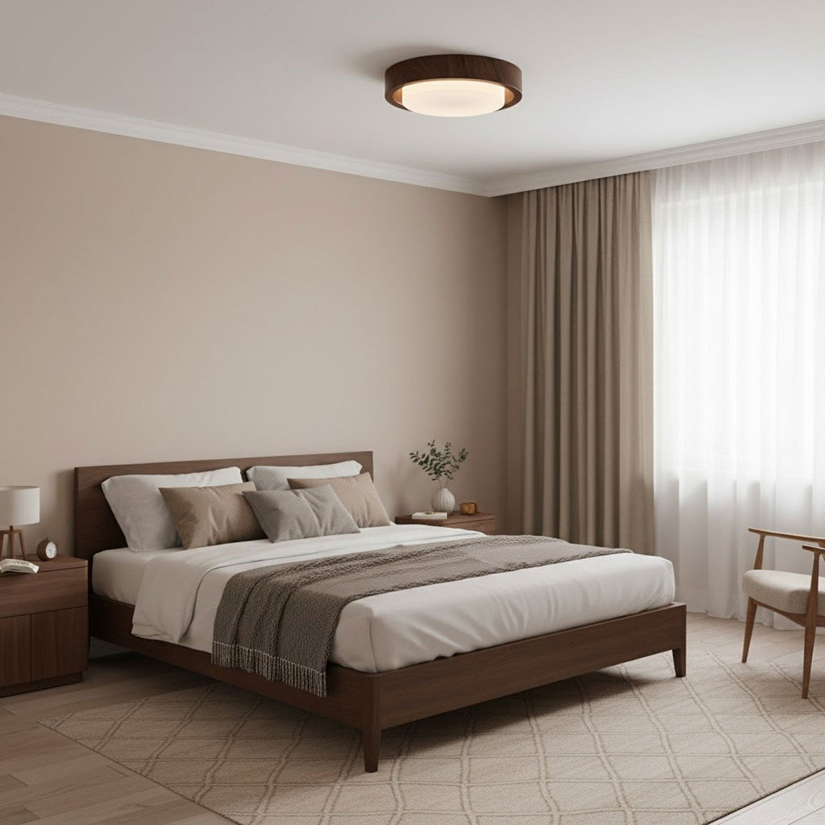 Bower Ring Ceiling Light