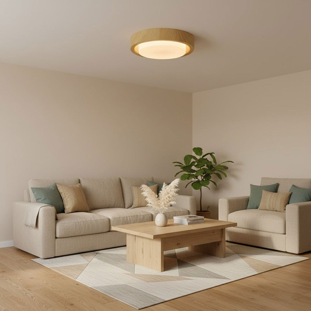 Bower Ring Ceiling Light