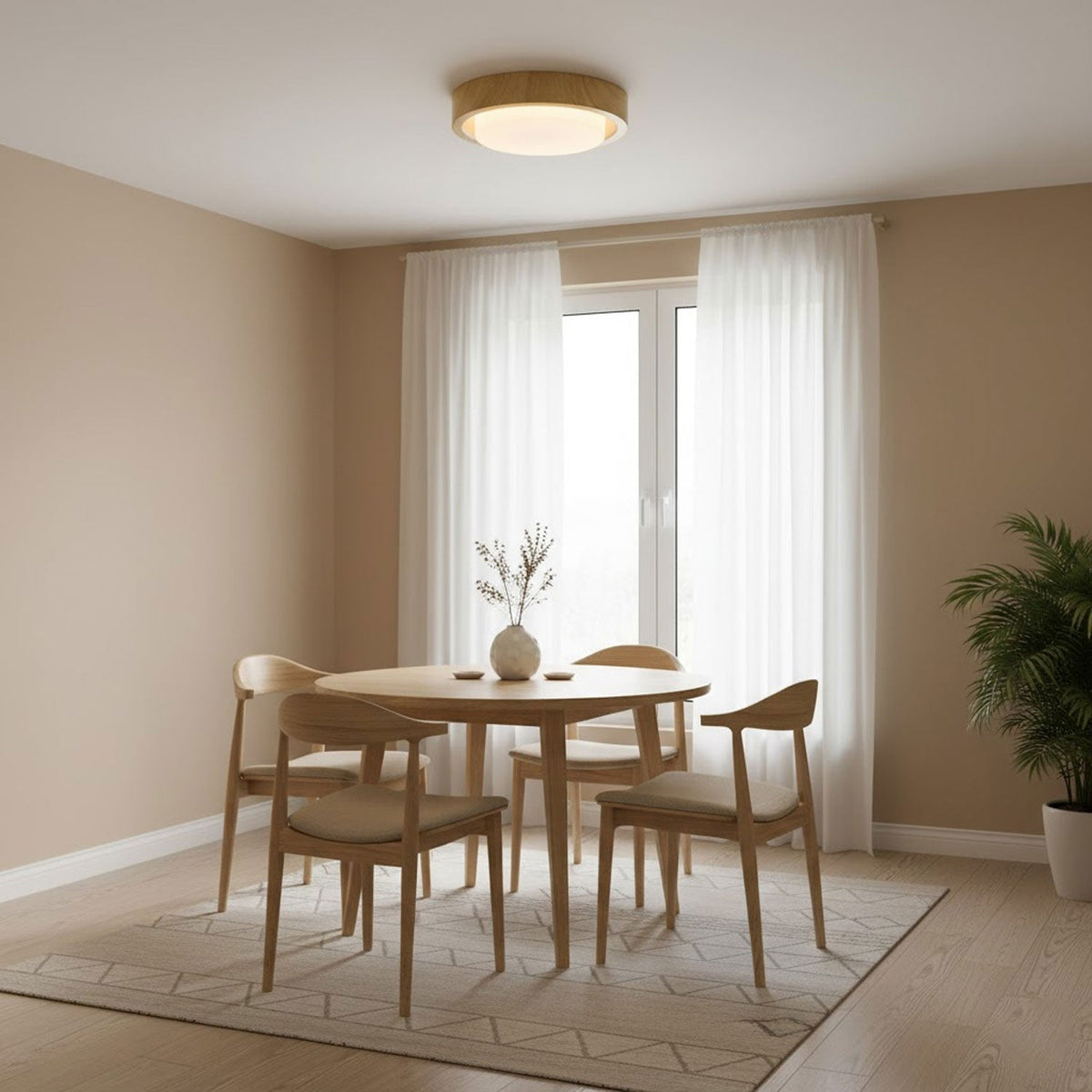Bower Ring Ceiling Light