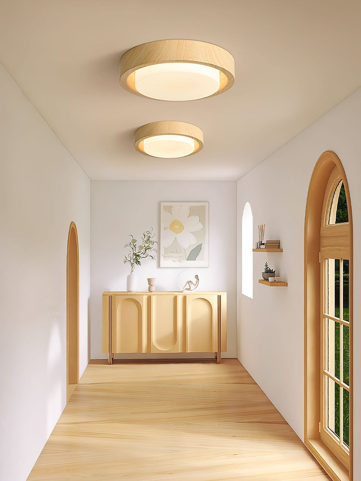 Bower Ring Ceiling Light