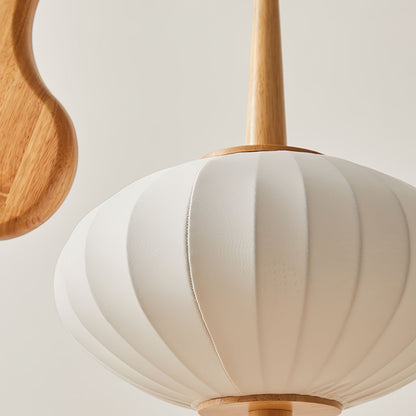 Bow Timber Floor Lamp