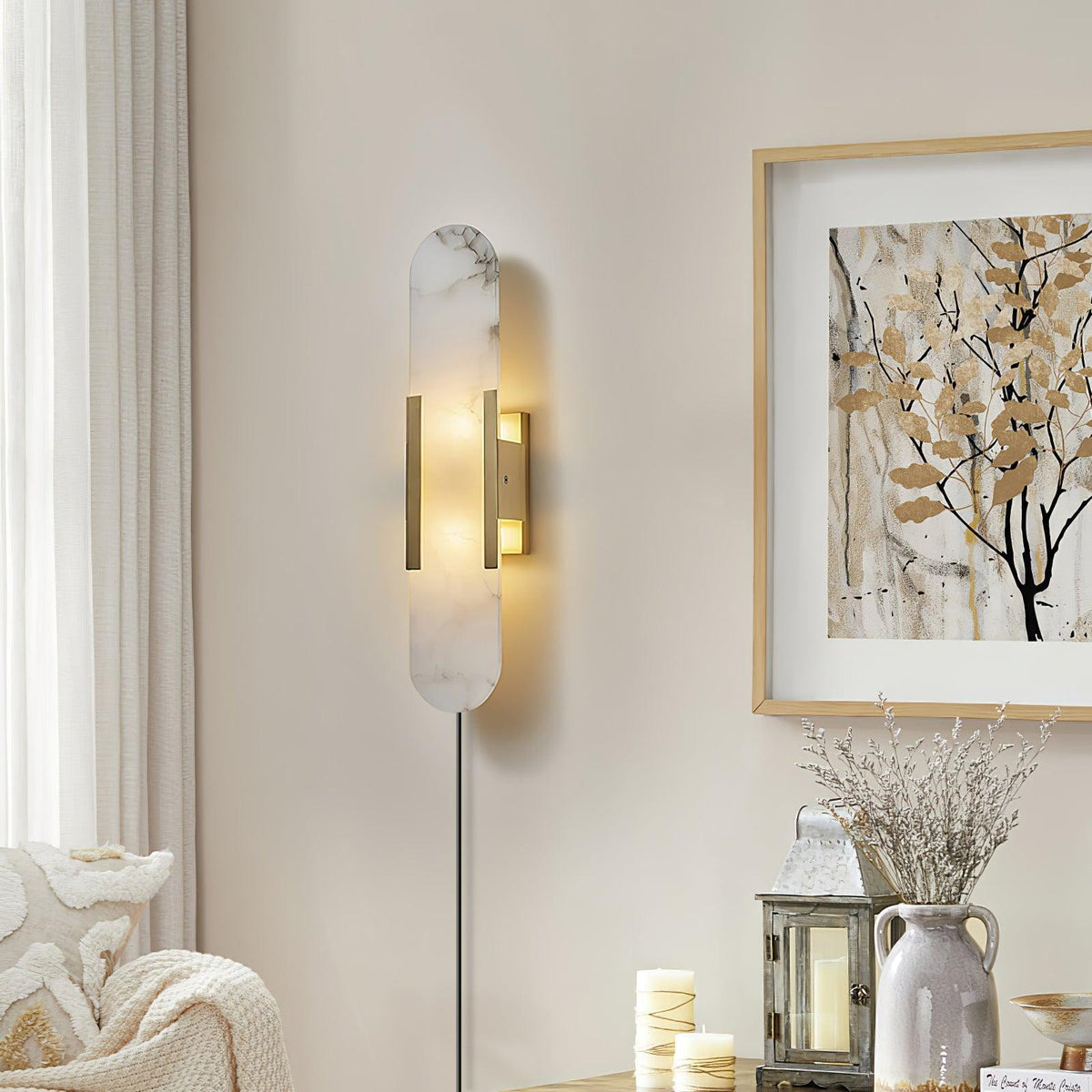 Vein Portal Plug-in Wall Light