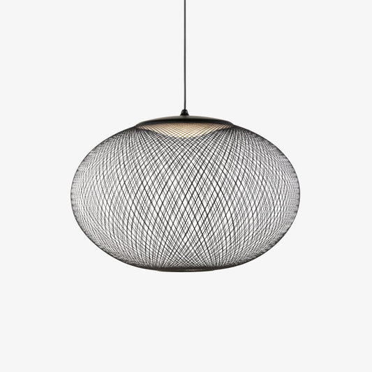 Mesh Oval Pendant Light