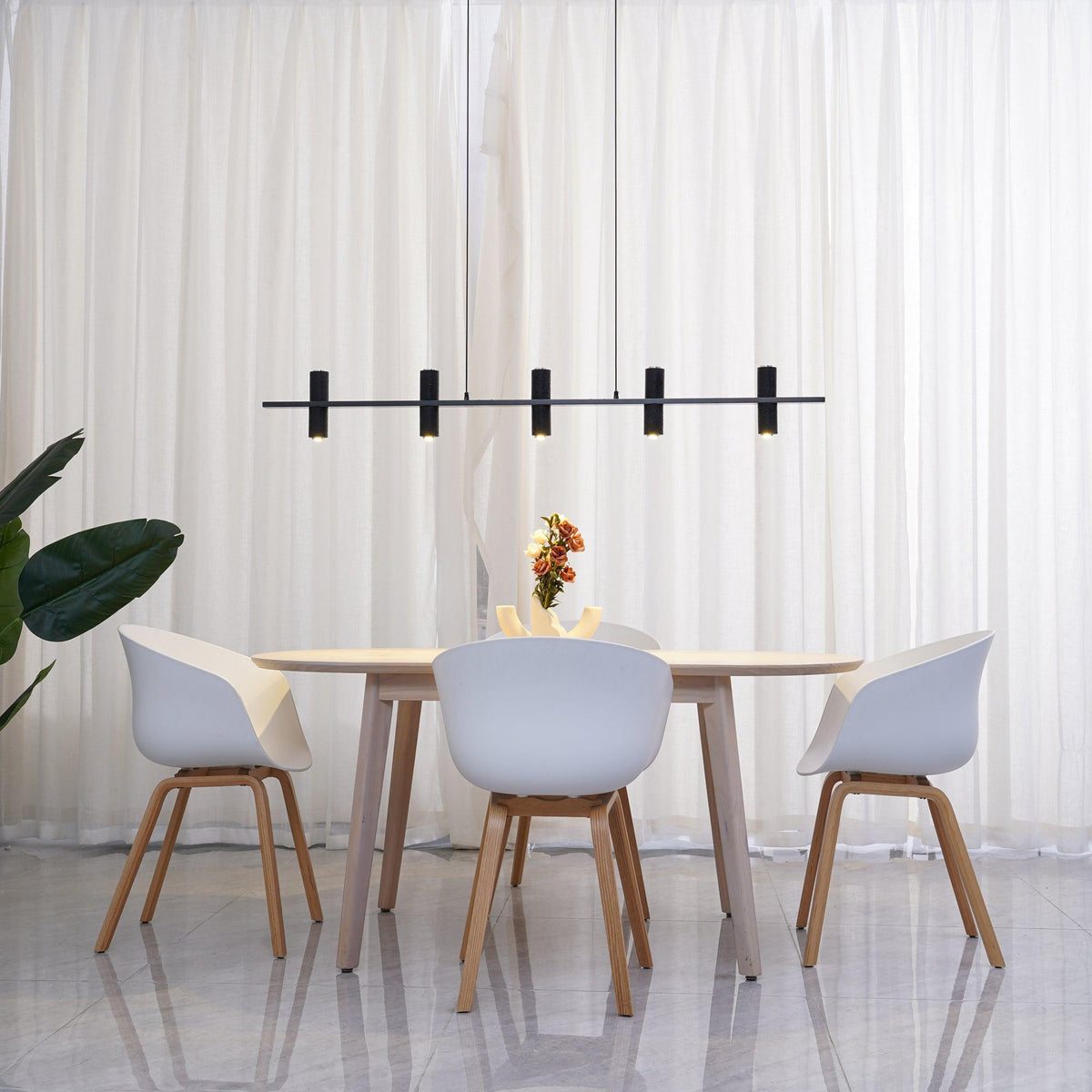 Axis Stone Chandelier