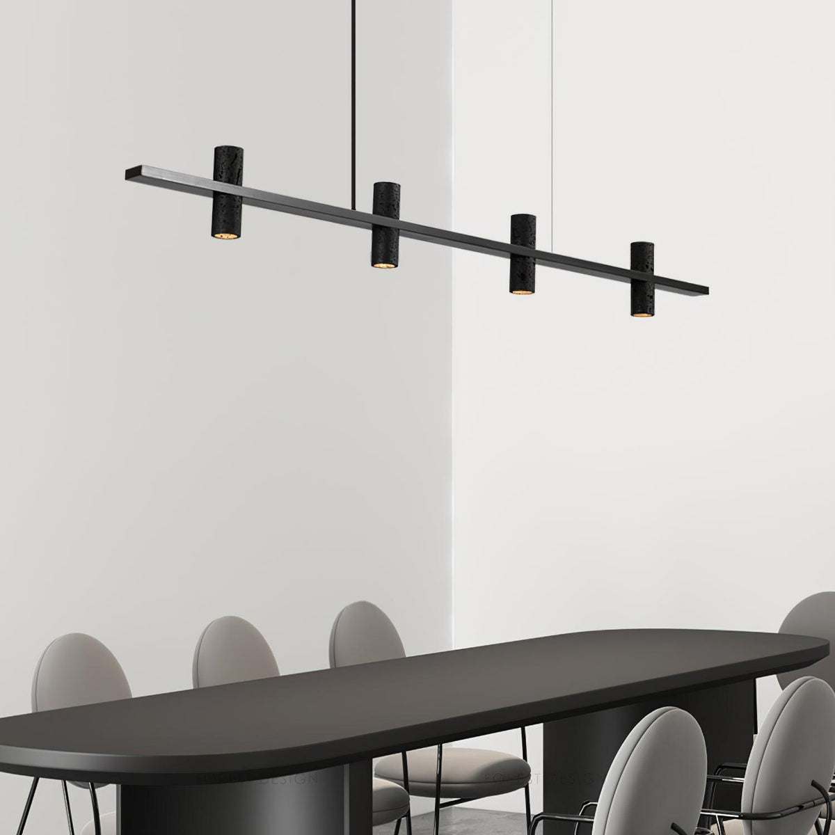 Axis Stone Chandelier