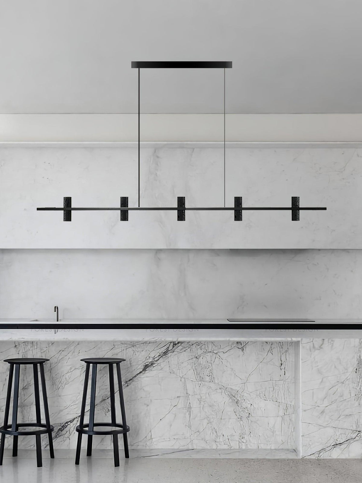 Axis Stone Chandelier