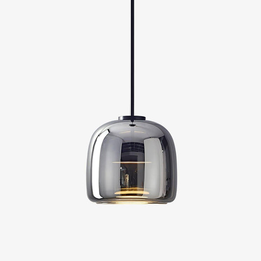 Smoke Bell Pendant Light