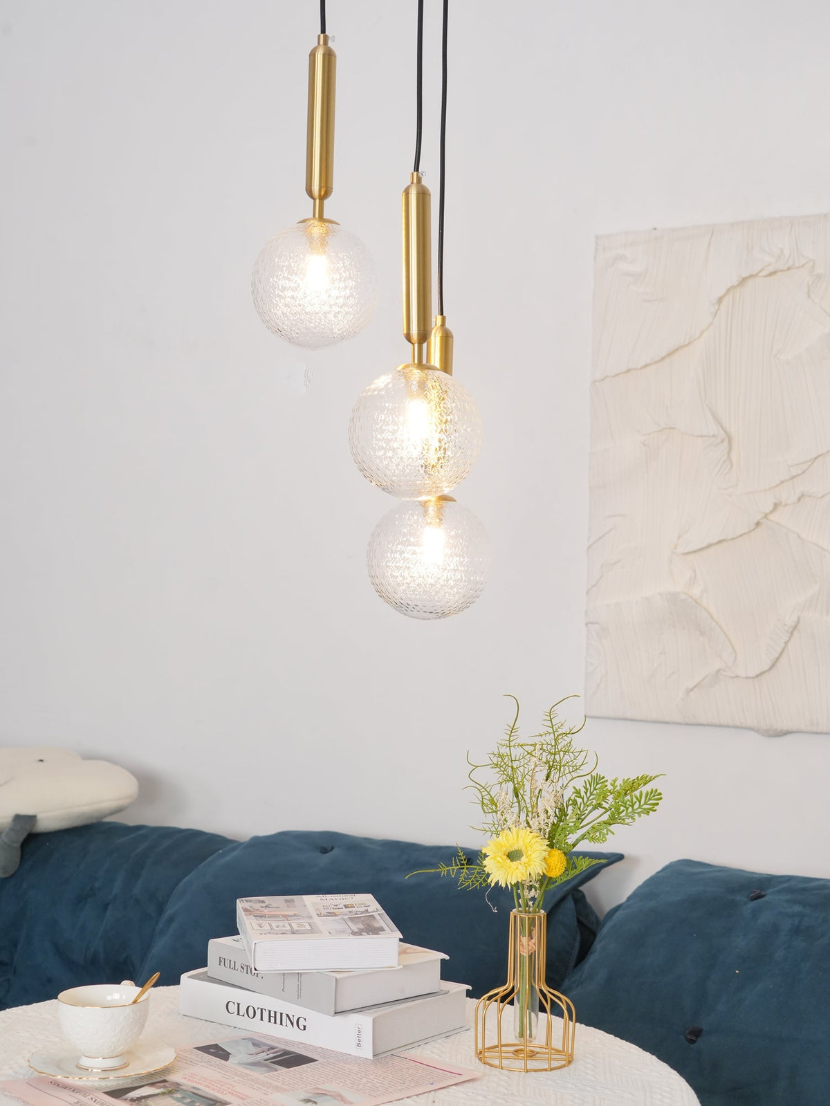 Ripple Cluster Pendant Light