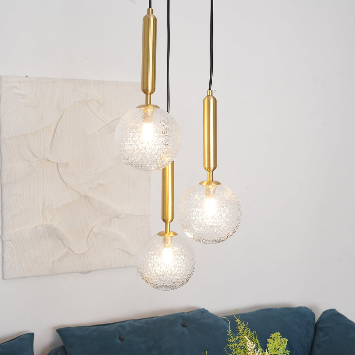 Ripple Cluster Pendant Light