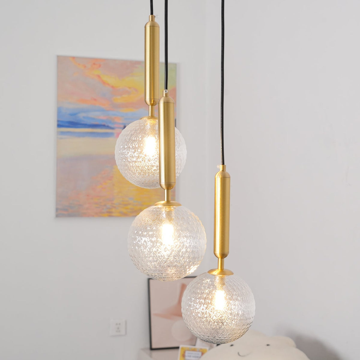 Ripple Cluster Pendant Light