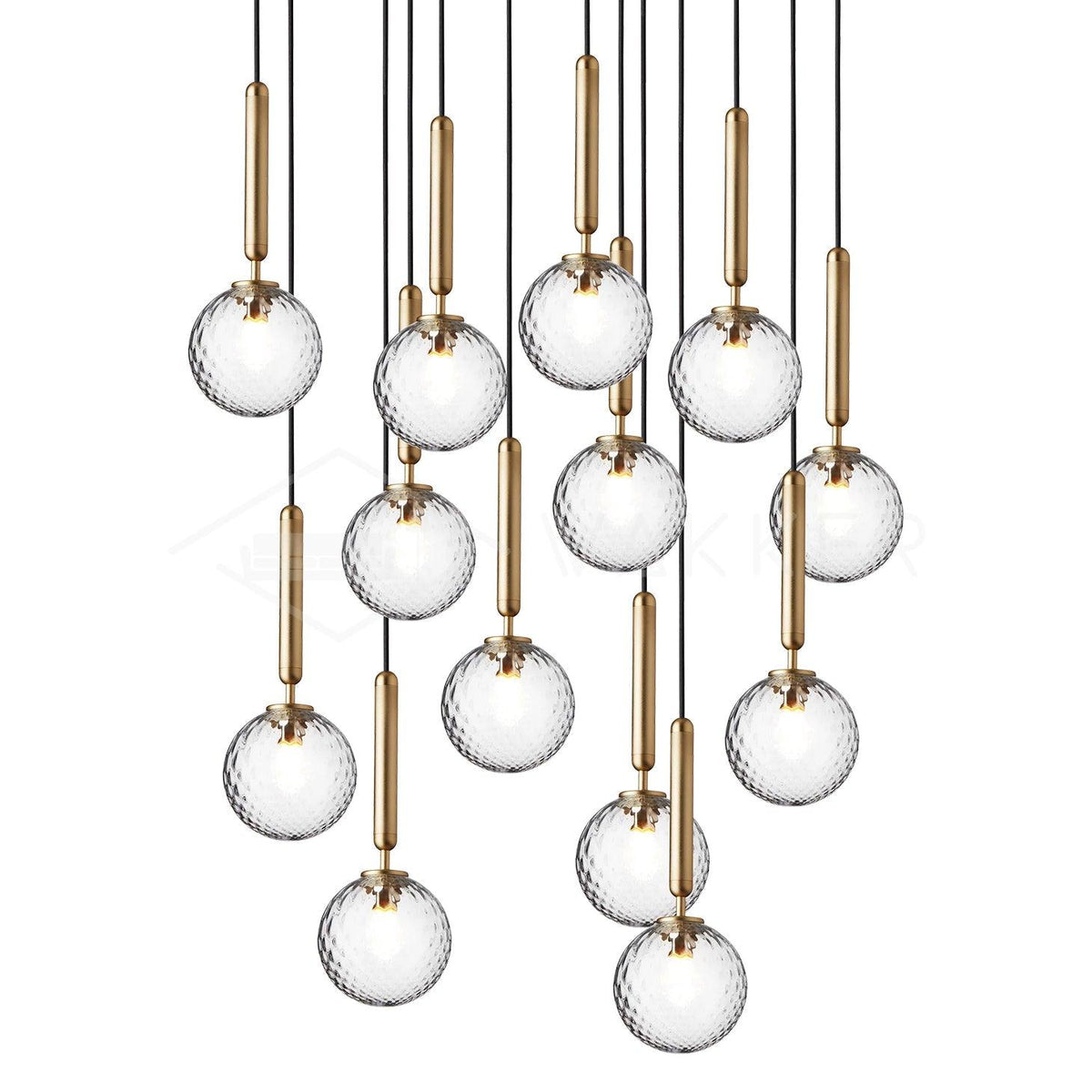 Ripple Cluster Pendant Light