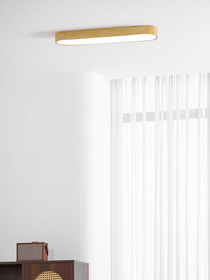 Timber Rim Ceiling Light