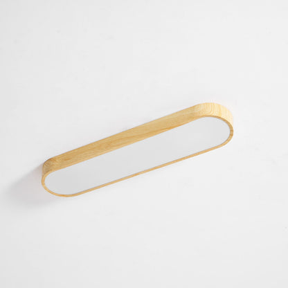 Timber Rim Ceiling Light