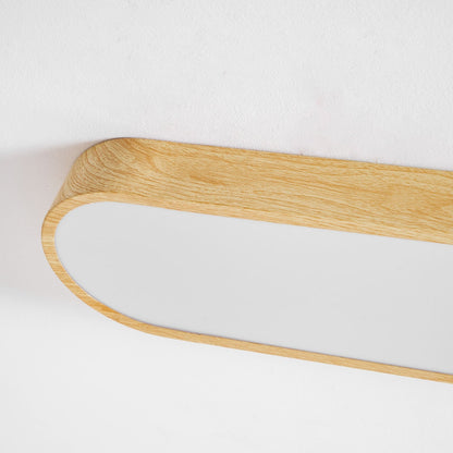 Timber Rim Ceiling Light