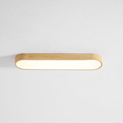 Timber Rim Ceiling Light