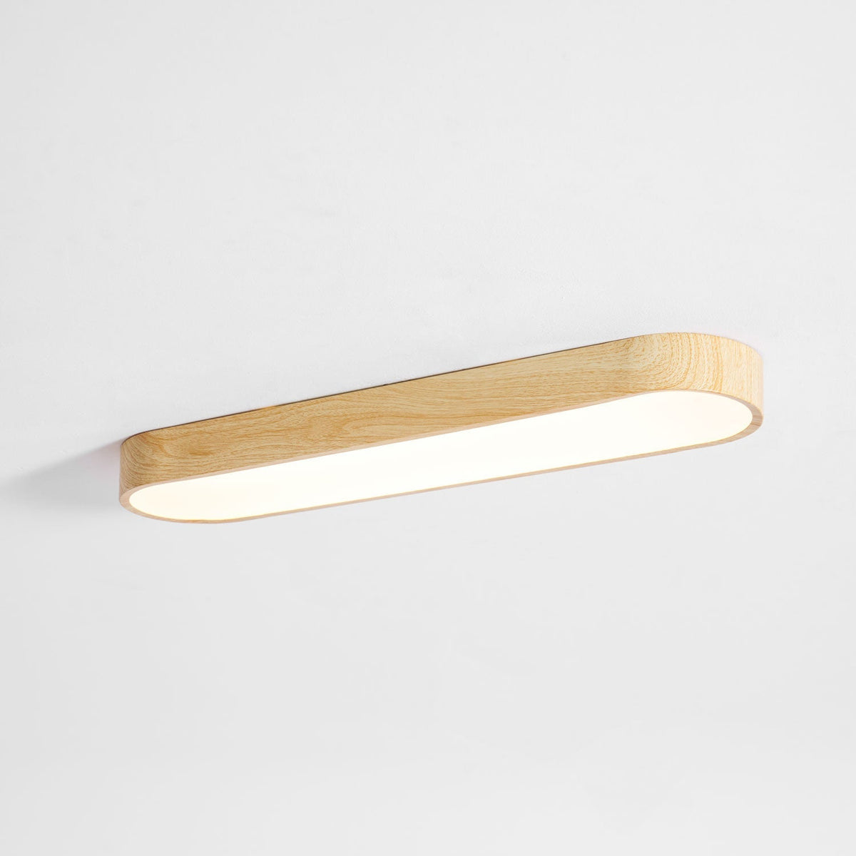 Timber Rim Ceiling Light