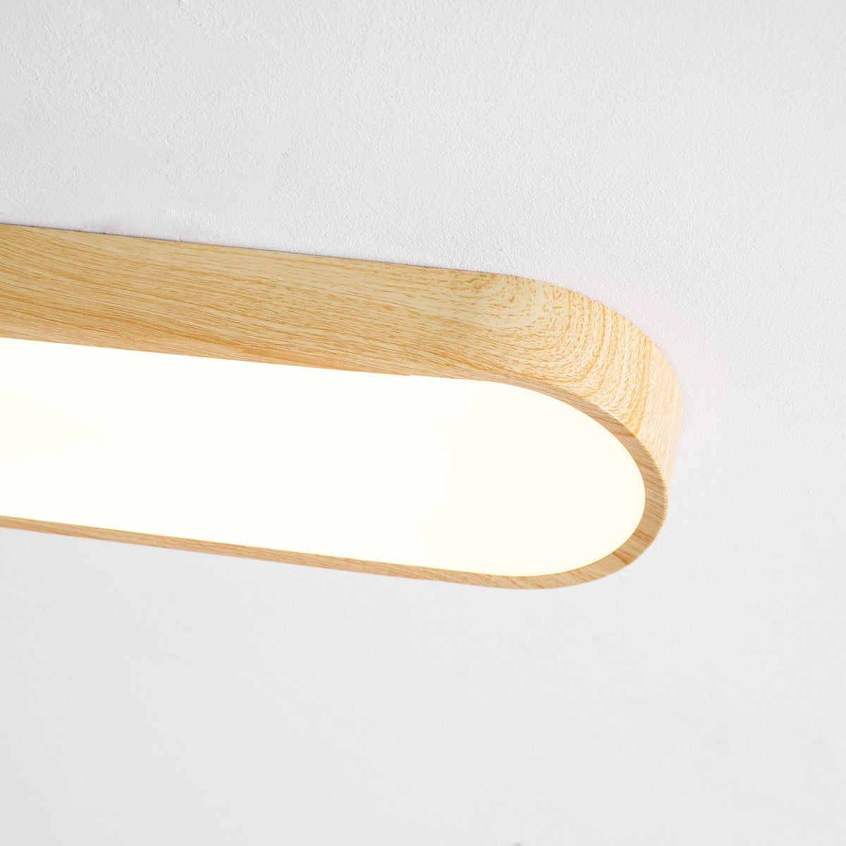 Timber Rim Ceiling Light