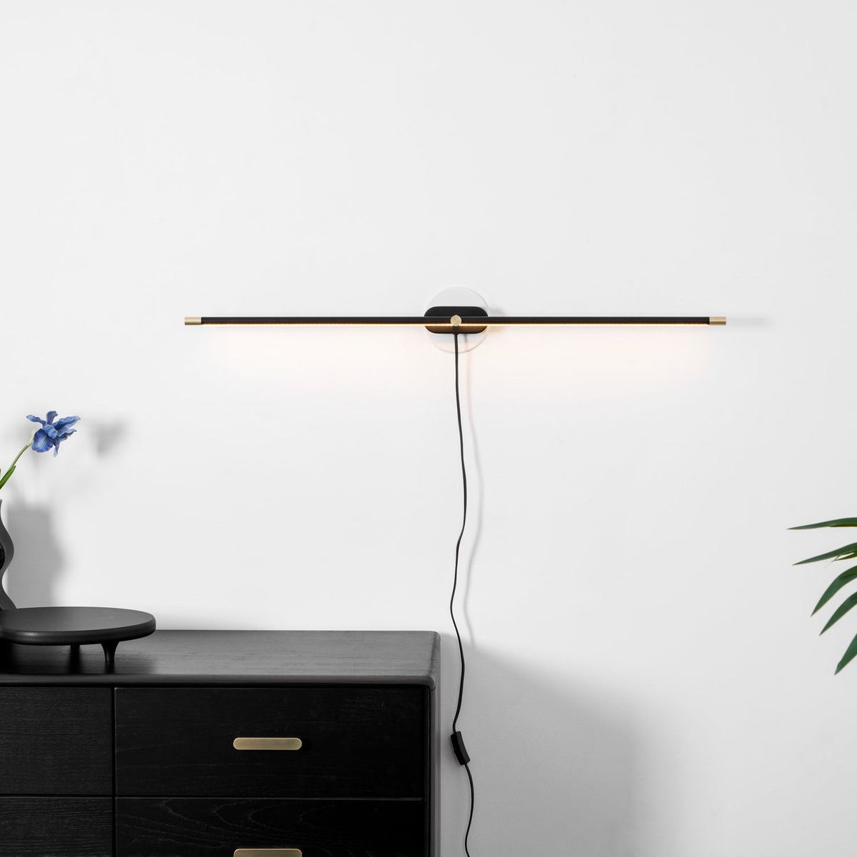 Fine Line Plug-in Wall Light