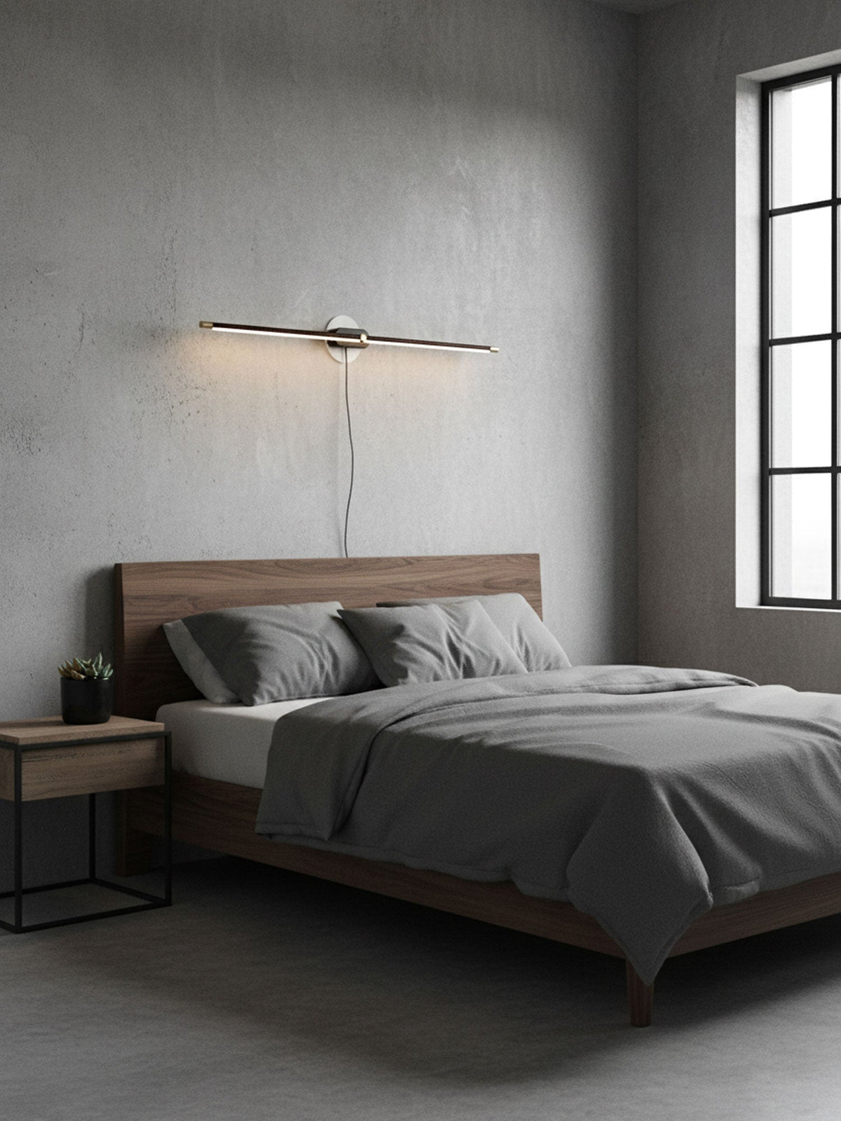 Fine Line Plug-in Wall Light