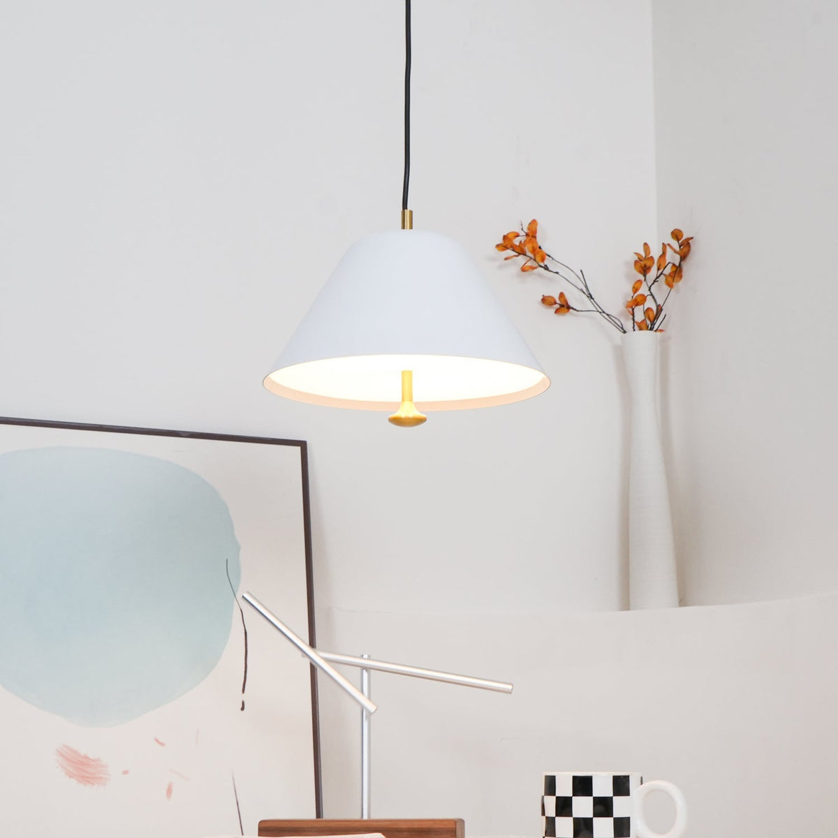 Still Cone Pendant Light