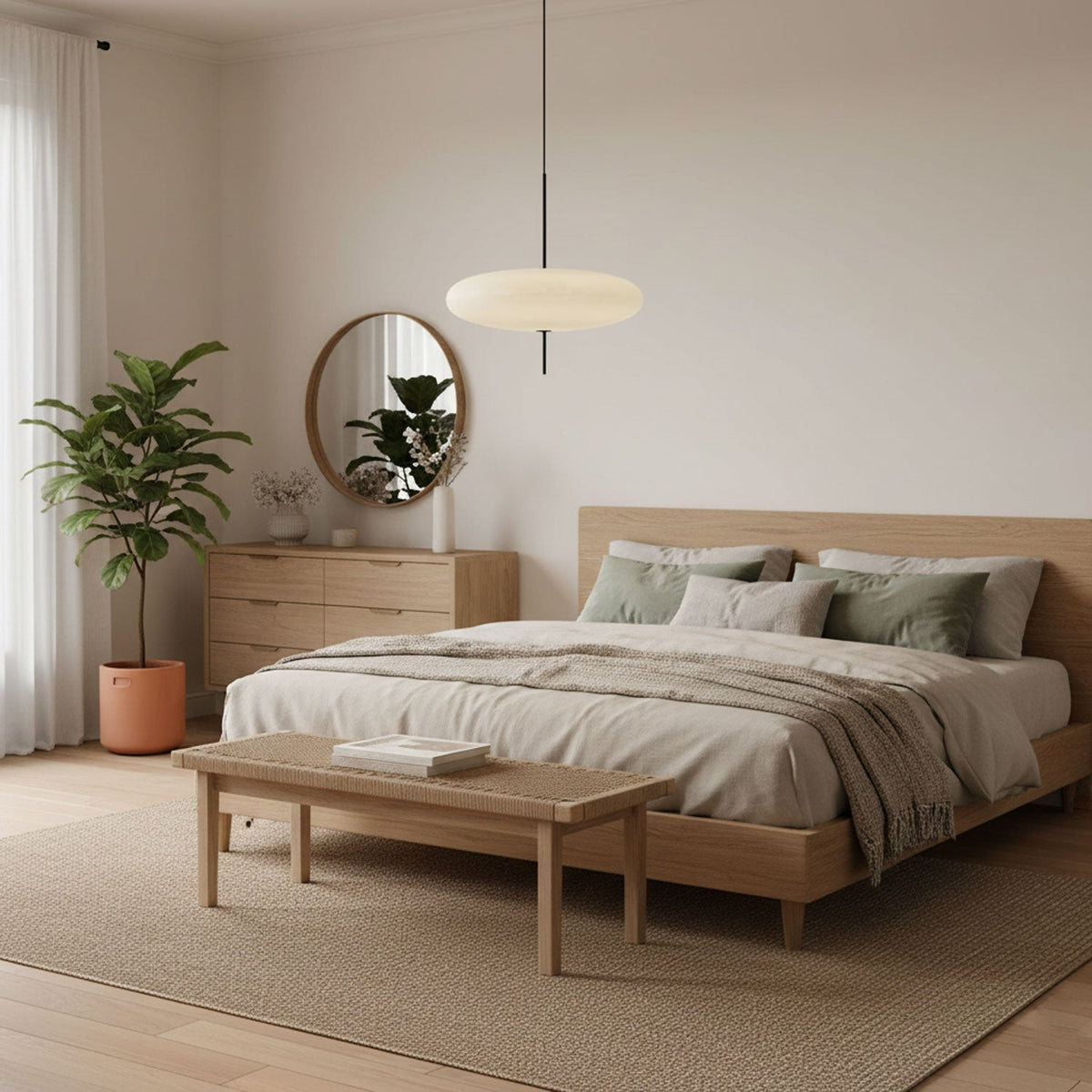Lowline Oval Pendant Light