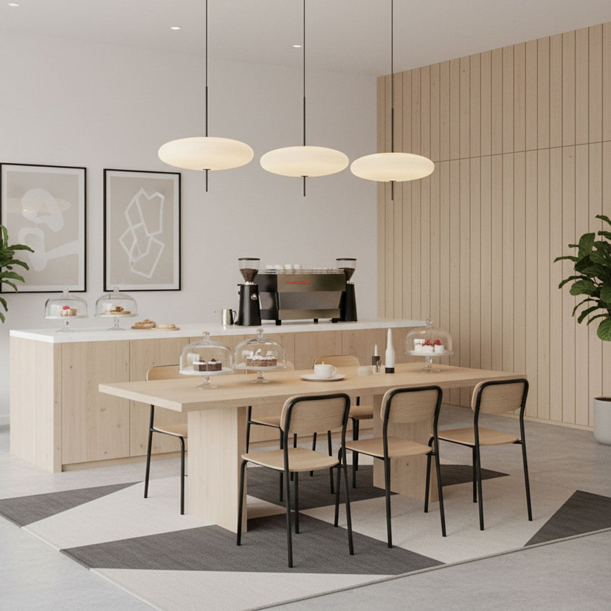 Lowline Oval Pendant Light