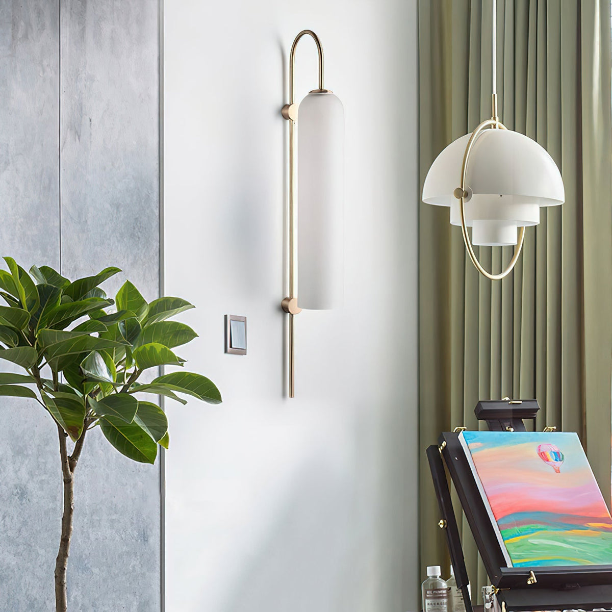 Tint Drop Wall Light