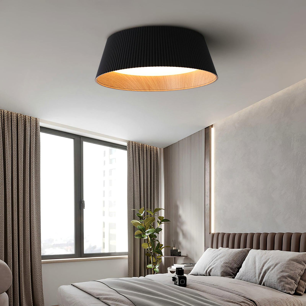 Folio Ribbed Ceiling Light