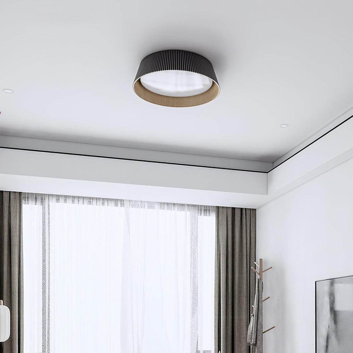 Folio Ribbed Ceiling Light