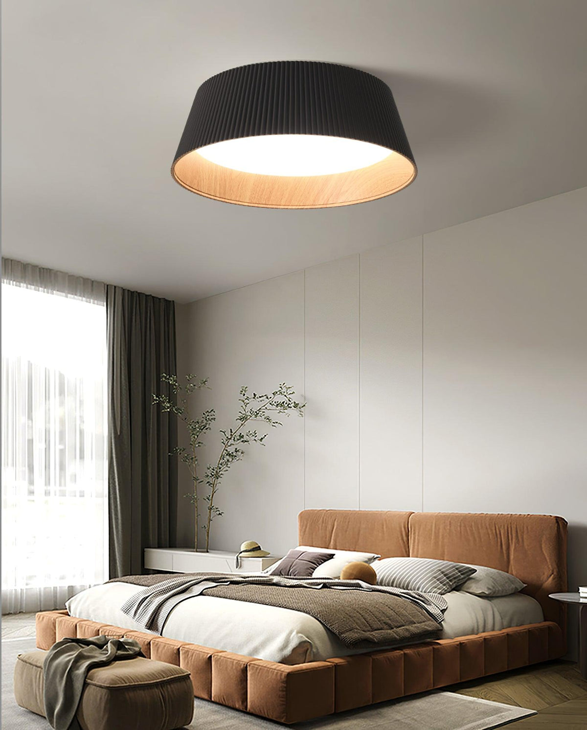 Folio Ribbed Ceiling Light