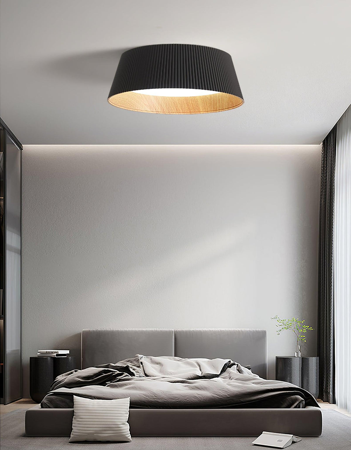 Folio Ribbed Ceiling Light